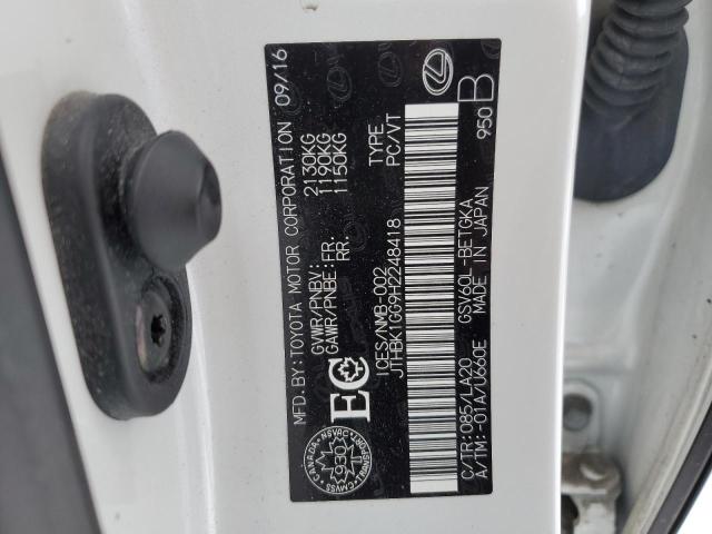 2017 LEXUS ES 350 JTHBK1GG9H2248418