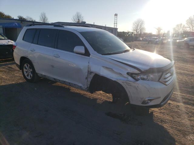 Vin: 5tdbk3eh8cs125574, lot: 44822185, toyota highlander base 20124