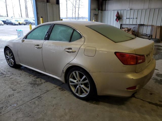 LEXUS IS 250 2006 gold  gas JTHBK262265001944 photo #3