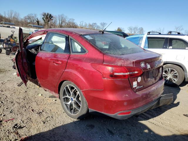 Vin: 1fadp3h28hl337195, lot: 47122485, ford focus sel 20172