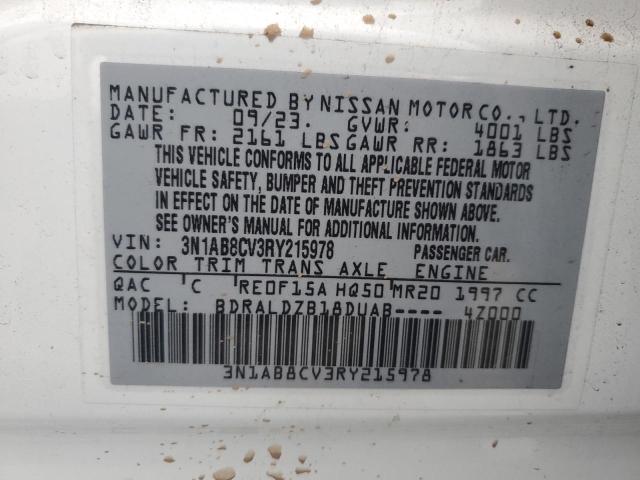 2024 NISSAN SENTRA SV - 3N1AB8CV3RY215978