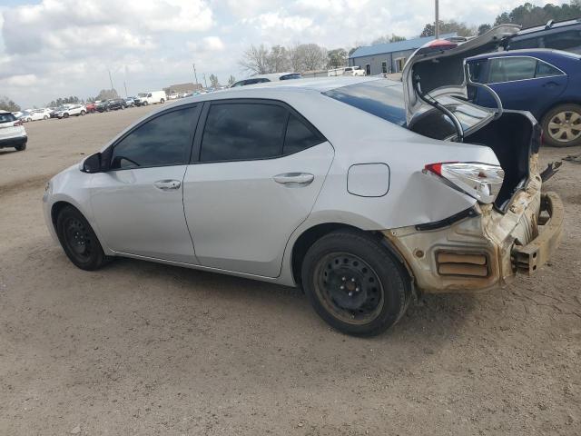 TOYOTA COROLLA L 2015 silver  gas 2T1BURHE3FC302074 photo #3