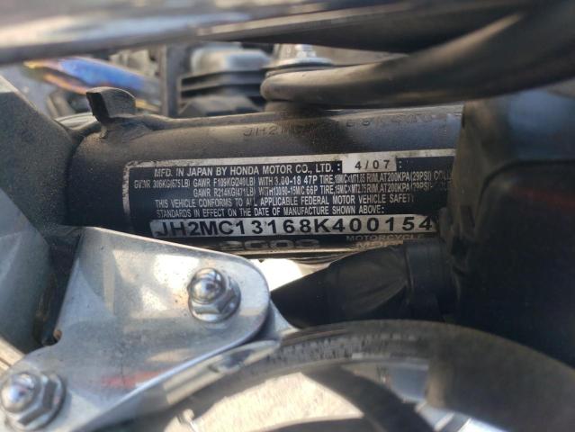 2008 HONDA OTHER JH2MC13168K400154