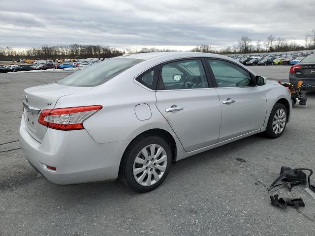 NISSAN SENTRA S 2015 silver  gas 3N1AB7AP0FL646298 photo #4