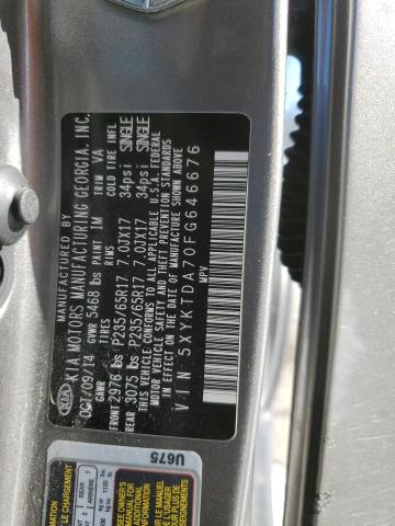 2015 KIA SORENTO LX - 5XYKTDA70FG646676