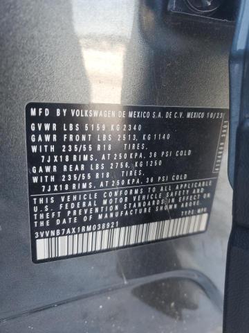 2024 VOLKSWAGEN TIGUAN SE 3VVNB7AX1RM038921