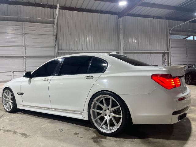 BMW 750 LI 2010 white  gas WBAKB8C58ACY64395 photo #4