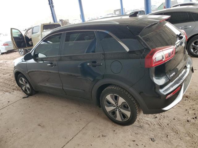 KIA NIRO FE 2017 black  hybrid engine KNDCB3LC9H5052207 photo #3