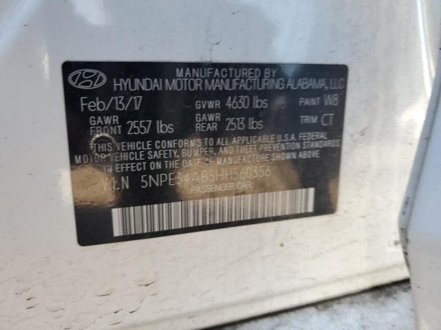 2017 HYUNDAI SONATA SPO - 5NPE34AB5HH560356