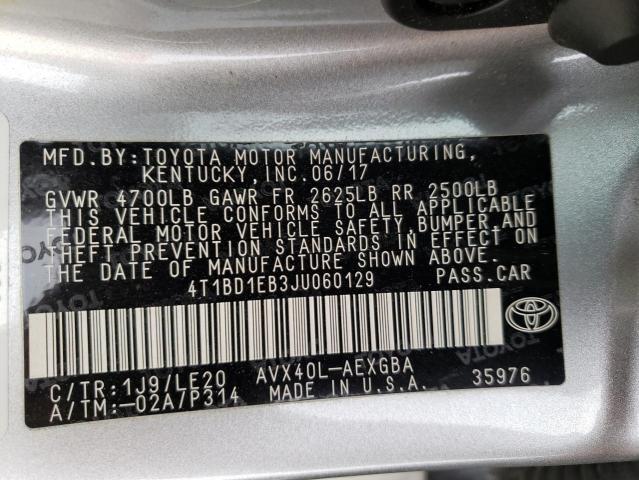 2018 TOYOTA AVALON HYB 4T1BD1EB3JU060129