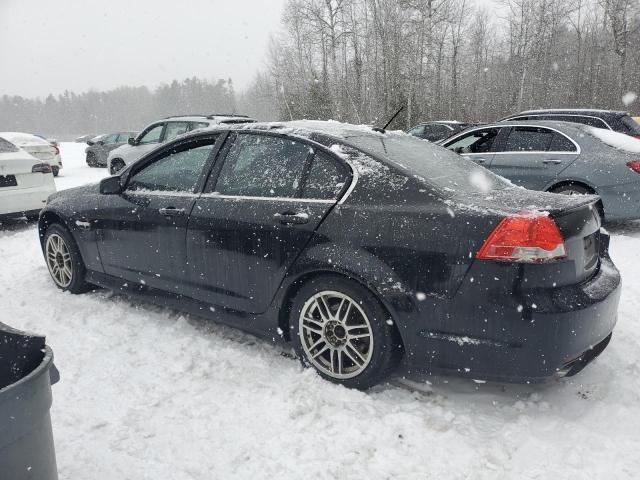 PONTIAC G8 2009 black  gas 6G2ER57719L164906 photo #3