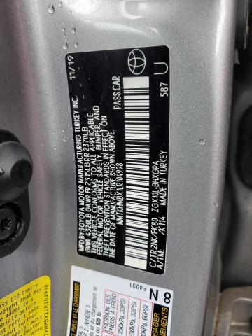 2020 TOYOTA C-HR XLE - NMTKHMBX1LR104998