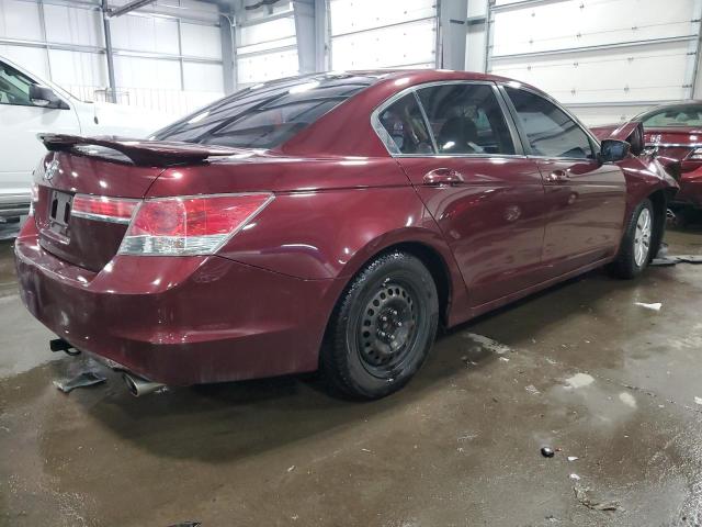 HONDA ACCORD LX 2012 burgundy  gas 1HGCP2F39CA212868 photo #4