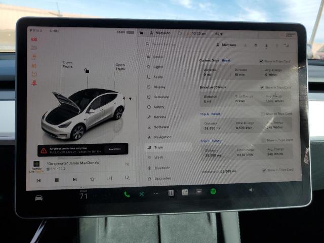 2022 TESLA MODEL Y - 7SAYGDEE0NF513769