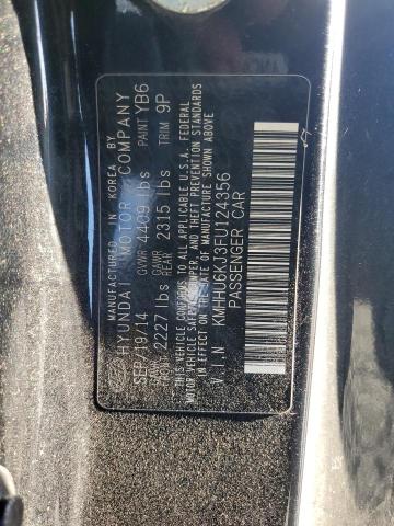 2015 HYUNDAI GENESIS CO - KMHHU6KJ3FU124356