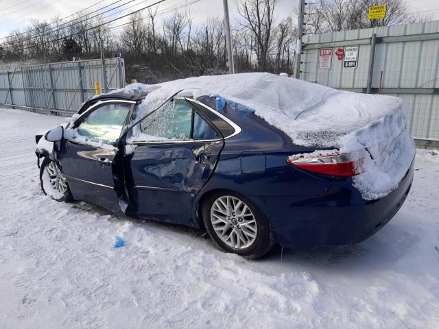TOYOTA CAMRY LE 2017 blue  gas 4T1BF1FK6HU653065 photo #3