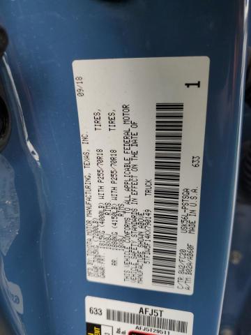 2019 TOYOTA TUNDRA 5TFDW5F14KX790149