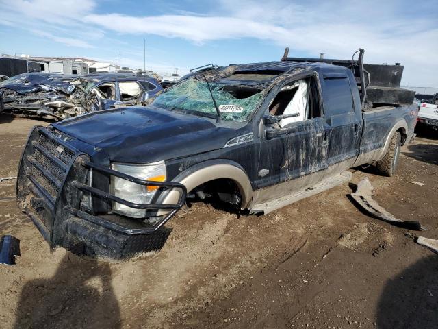 FORD F350 SUPER 2013 black  diesel 1FT8W3BT7DEA41681 photo #1