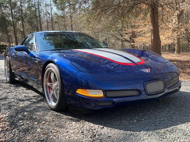 CHEVROLET CORVETTE Z 2004 blue coupe gas 1G1YY12S945126732 photo #3