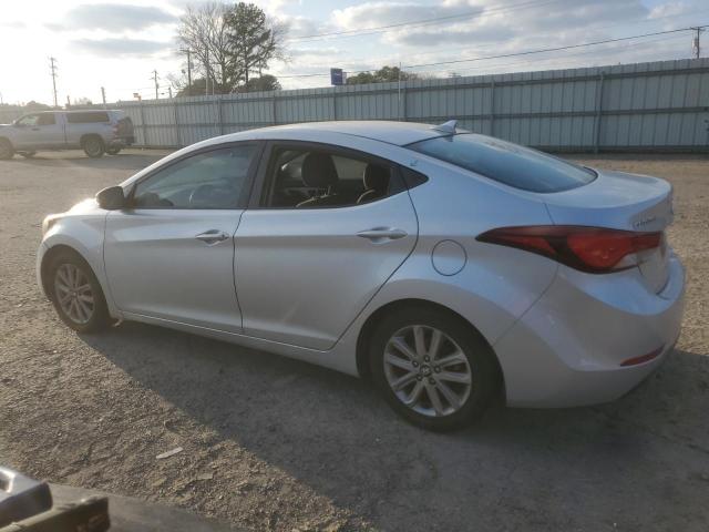 HYUNDAI ELANTRA SE 2015 silver  gas 5NPDH4AE4FH611737 photo #3