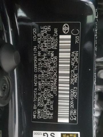 2021 TOYOTA COROLLA LE - JTDEPMAE2MJ153708