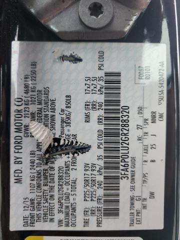 2016 FORD FUSION SE - 3FA6P0LU2GR288320