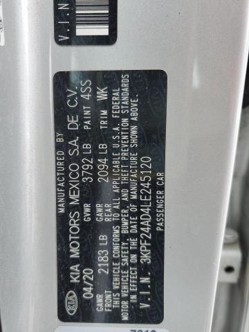 2020 KIA FORTE FE - 3KPF24AD4LE245120