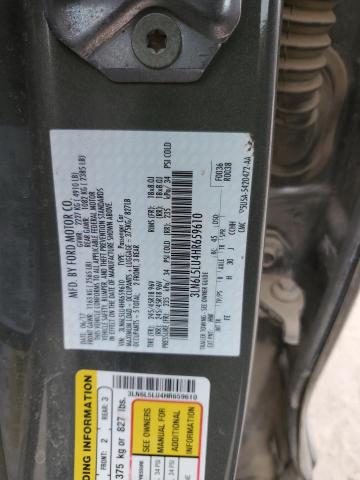 2017 LINCOLN MKZ HYBRID - 3LN6L5LU4HR659610