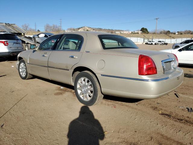 LINCOLN TOWN CAR S 2008 tan  flexible fuel 2LNHM82V18X647532 photo #3