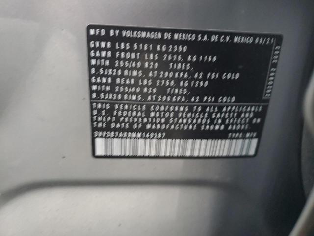 2021 VOLKSWAGEN TIGUAN SE - 3VV3B7AXXMM149287