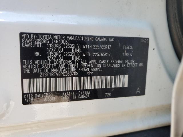 2023 TOYOTA RAV4 LE - 2T3F1RFV8PC360705