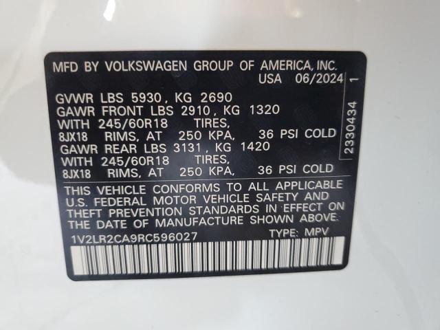 2024 VOLKSWAGEN ATLAS SE - 1V2LR2CA9RC596027