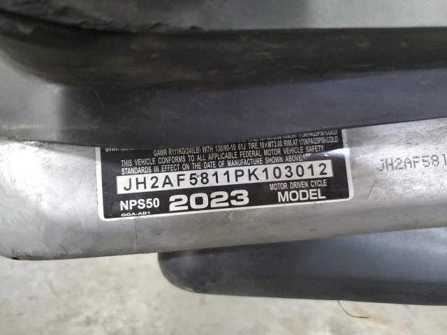 2023 HONDA NPS50 JH2AF5811PK103012