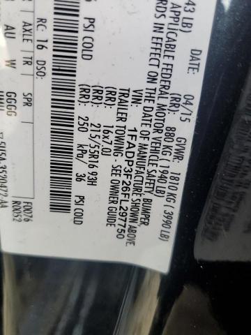 2015 FORD FOCUS SE 1FADP3F26FL297750