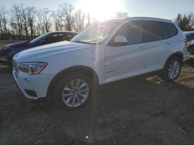 BMW X3 SDRIVE2 2017 white  gas 5UXWZ7C30H0V93982 photo #1