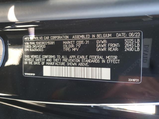 2024 VOLVO XC40 PLUS YV4L12UE0R2215081