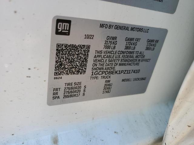 2023 CHEVROLET SILVERADO - 1GCPDBEK1PZ117410