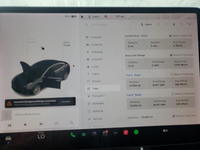 2019 TESLA MODEL 3 - 5YJ3E1EB4KF385260