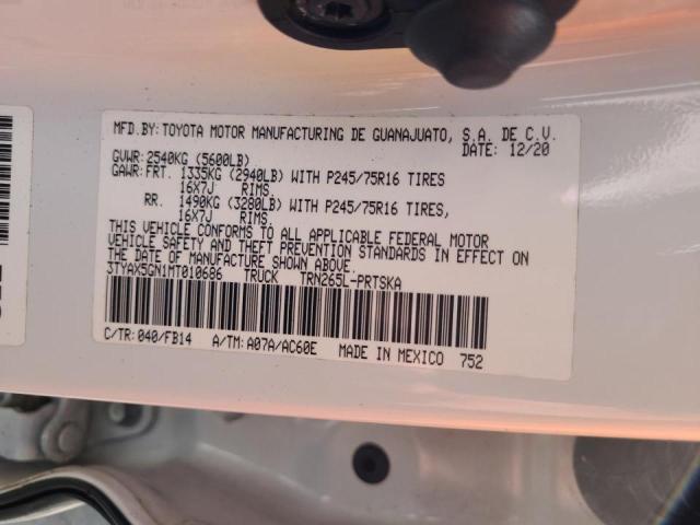 2021 TOYOTA TACOMA DOU - 3TYAX5GN1MT010686