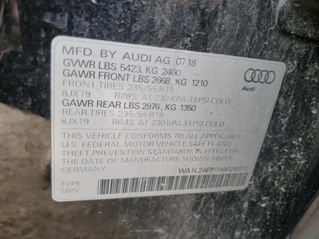 2017 AUDI Q5 PREMIUM - WA1L2AFP1HA026818