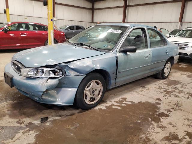 FORD CONTOUR BA 1998 blue  gas 1FALP6535WK174891 photo #1