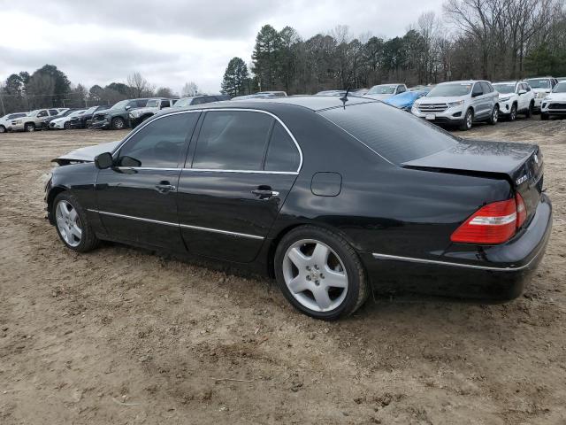 LEXUS LS 430 2006 black sedan 4d gas JTHBN36F565031259 photo #3