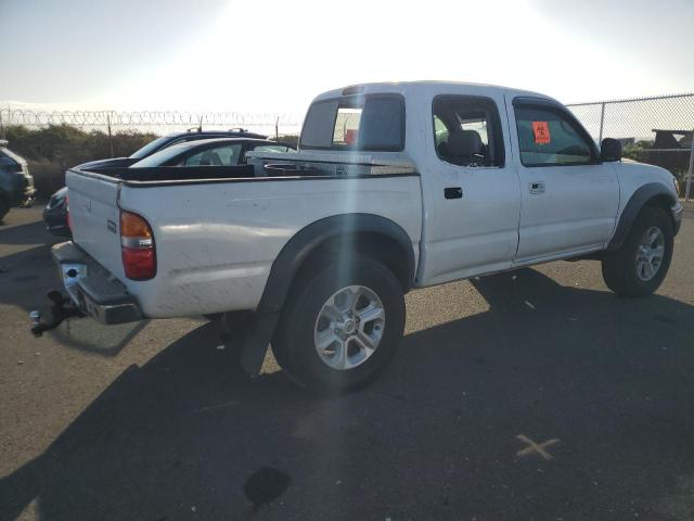 TOYOTA TACOMA DOU 2004 white crew pic gas 5TEGN92NX4Z353543 photo #4