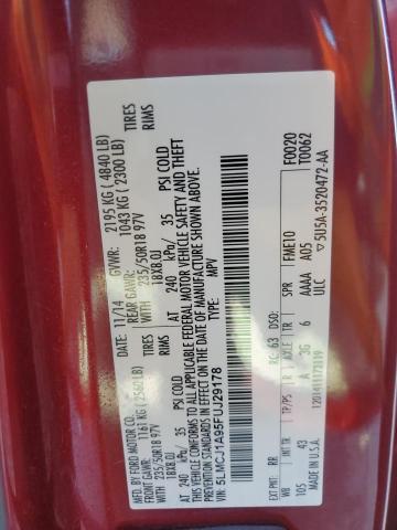 2015 LINCOLN MKC 5LMCJ1A95FUJ29178