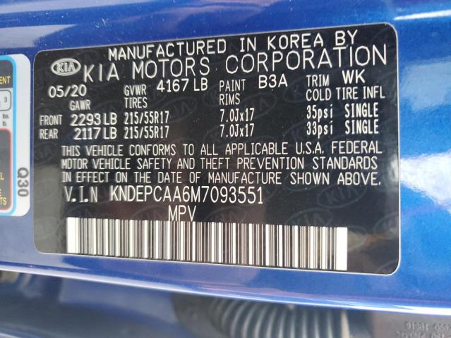 2021 KIA SELTOS LX KNDEPCAA6M7093551
