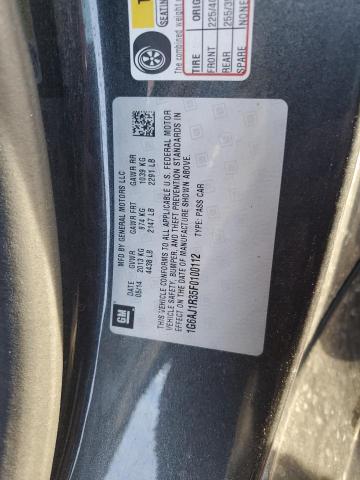2015 CADILLAC ATS PERFOR - 1G6AJ1R35F0100112
