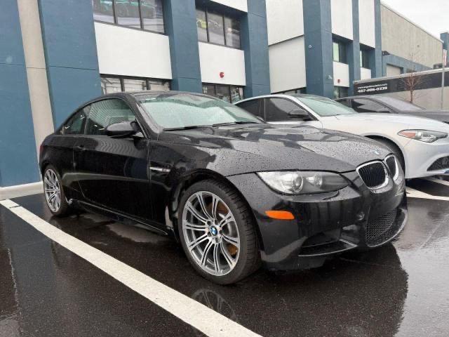 BMW M3 2012 black coupe gas WBSKG9C55CE798320 photo #1