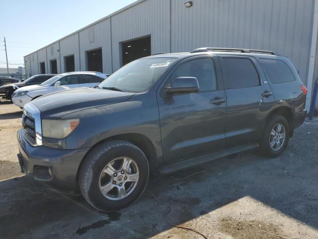 TOYOTA SEQUOIA SR 2008 blue  gas 5TDBY64A78S014316 photo #1