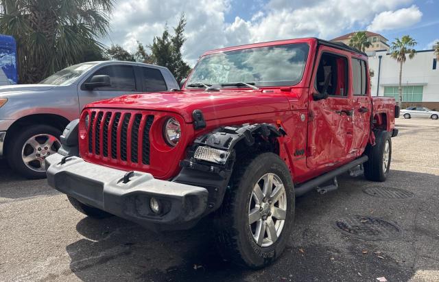 JEEP GLADIATOR 2020 red  Gasoline 1C6HJTAGXLL152164 photo #3