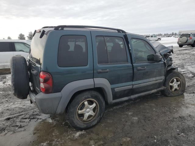 JEEP LIBERTY SP 2005 green  diesel 1J4GL48565W655534 photo #4